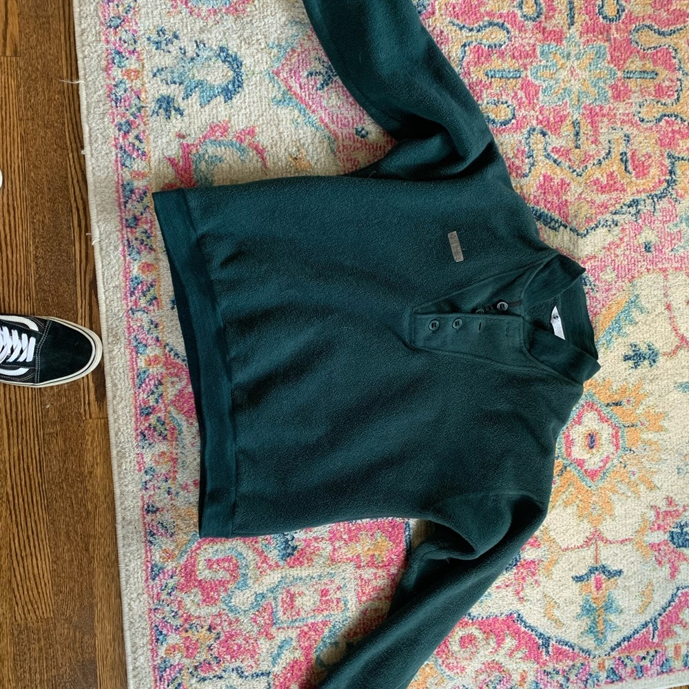 Green Columbia pull over VINTAGE
